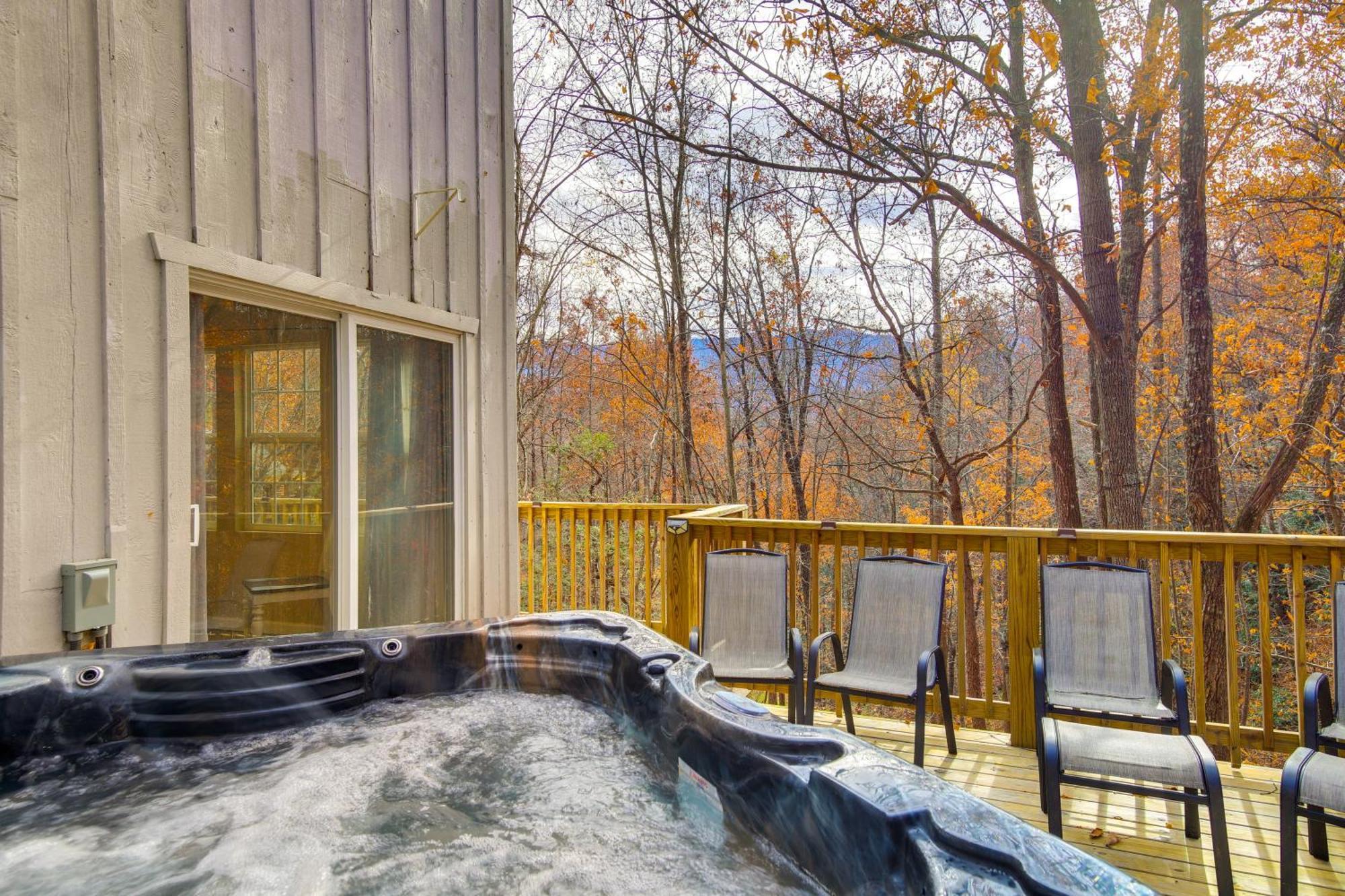 גטלינבורג Updated Cobbly Nob Resort Home With Hot Tub! מראה חיצוני תמונה